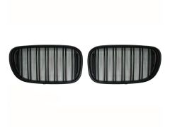G11 and G12 Matte black grille set with double grille spokes