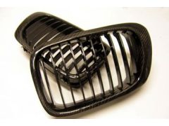 E46 Carbon fibre front grilles, saloon and touring upto 2001