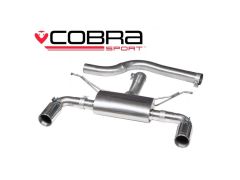 Cobra Sport Dual Exit Rear Section for F30 335D BMW 3 Series