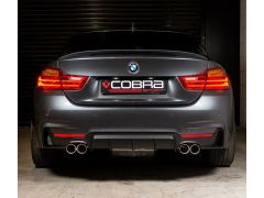 Cobra Sport Quad Exhaust Rear Section F32 F36 435d BMW 4 Series 