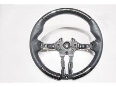Carbon Fibre Steering Wheel w/ Leather