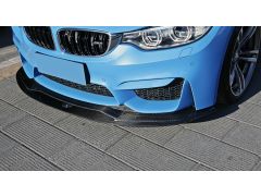 MStyle 2 Piece Carbon Front Splitter for F80 M3 F82 F83 M4