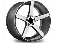CV3 wheel set, Matt black with polished face, available in various sizes