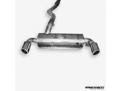 Eisenmann Quad Rear silencer with 2 x 90 mm tailpipes for the F20 M140i