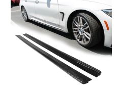 F32 F33 carbon side skirt extensions