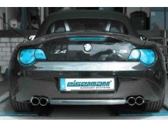 Eisenmann rear exhaust section 4x83mm, for all Z4M