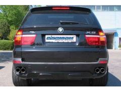 Eisenmann rear section with 4 x 80 mm tailpipes for 3.0si