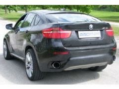 Eisenmann exhausts with 2 x 120 mm tailpipes for X6 35i