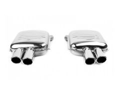 Eisenmann rear exhaust section, 4 x 102mm tailpipes for all F10 M5 models
