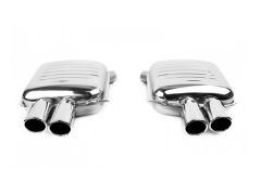 Eisenmann rear exhaust section, with 4 x 90mm tailpipes, for all F10 M5 models