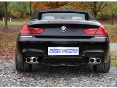Eisenmann quad exhaust with 4 x 102 mm tailpipes for all BMW F12/13 M6 