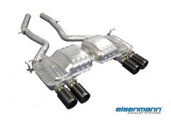 Eisenmann rear exhaust silencer for all F80 M3 and F82/83 M4 models with carbon tips