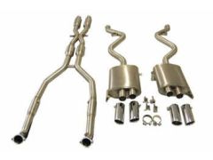E90 E92 E93 M3 Mstyle lightweight performance exhaust system with sports cats