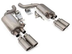 E60 E61 M5 Mstyle performance exhaust, 4x86mm tailpipes