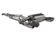 Scorpion Exhaust Non-res Cat-Back System with Elect. valves, Daytona tailpipes for F80 M3 / M4 F82 F83