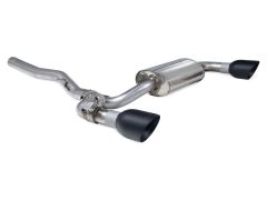 Scorpion Exhaust GPF-Back System with Elect. valve, Daytona black ceramic tailpipes for M135i xDrive (F40) GPF model