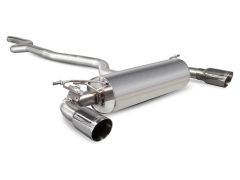 Scorpion Exhaust Non-res Cat-Back System with Elect. valves, Daytona tailpipes for M240i