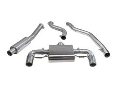 bmw f22 f23 m240i cat back resonated performance exhaust for manual models  - H27CO017