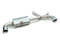 bmw g20 330e valved dual exit rear axle back performance exhaust  - H22CO004