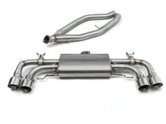 bmw g20 g21 m340i twin valved quad exit gpf/ppf back performance exhaust - H27CO009