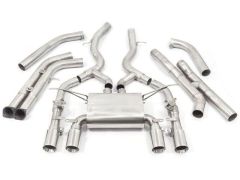 bmw f80 m3 3" valved primary catback performance exhaust  - H27CO013