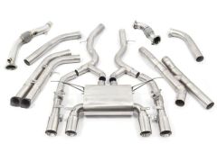 bmw f82 m4 3" valved turbo back performance exhaust  - H27CO024
