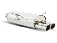 Scorpion Exhaust Rear Silencer only, Monaco (twin) tailpipes for E46 320/325/330