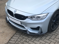F80, F82 and F83 M3/M4 MStyle V-Type Carbon Front Splitter