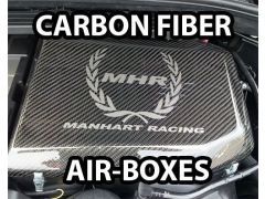 Manhart Racing Carbon Fibre airbox for E46 M3