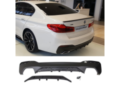 G30 G31 MStyle Sport Look Performance Rear Bumper Kit for BMW 5 Series
