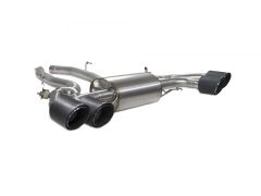 bmw x3m 2019-2021 half exhaust system with valves - ascari tail pipes