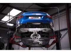 g42 m240i gpf back exhaust system with electronic valve - oe fitment