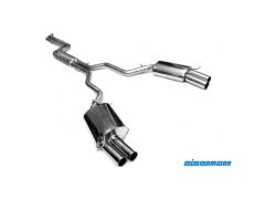 Z4 E89 Eisenmann Performance Exhaust with 4 x 76 mm tailpipes for 20i and 28i models