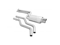 Z4 E89 Eisenmann Performance Exhaust with 2 x 76 mm tailpipes for 20i and 28i models